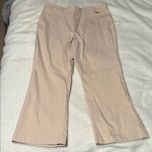 Tahari Light Tan Trousers Size L SMOKE FREE HOME